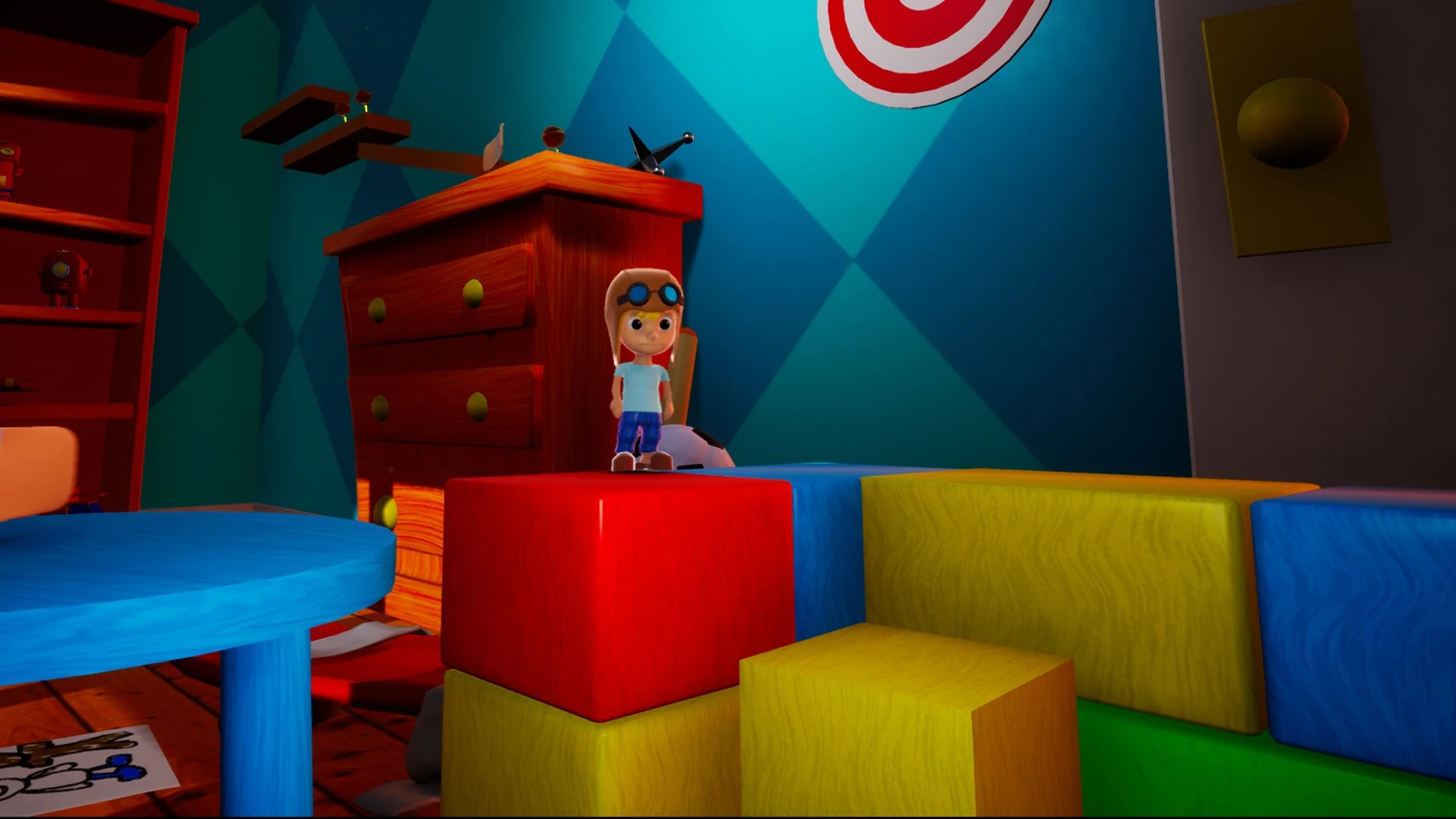 Teddy and Bo — bedroom level