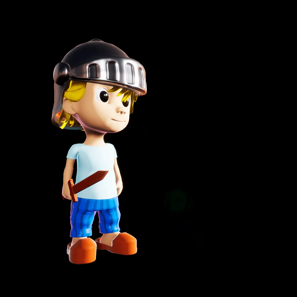 Teddy and Bo — character artwork