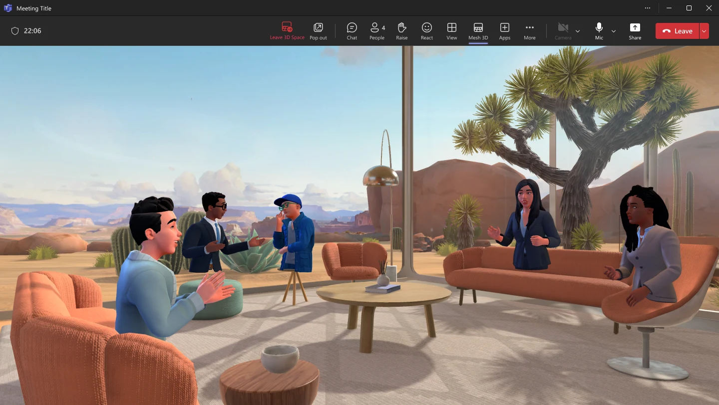 3D environment enabled!